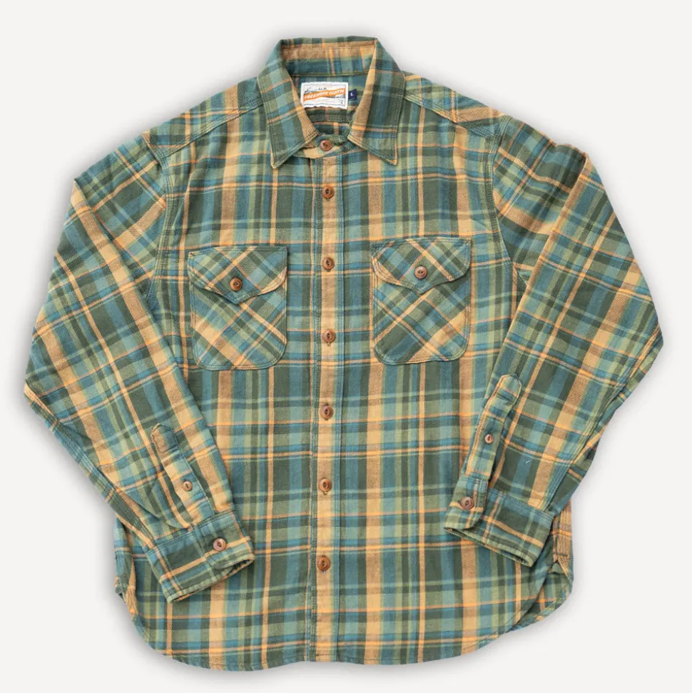 Wells Shirt Plaid Green