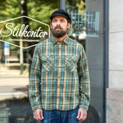 Wells Shirt Plaid Green