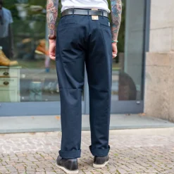 Wide Trousers 10oz. Twill Navy