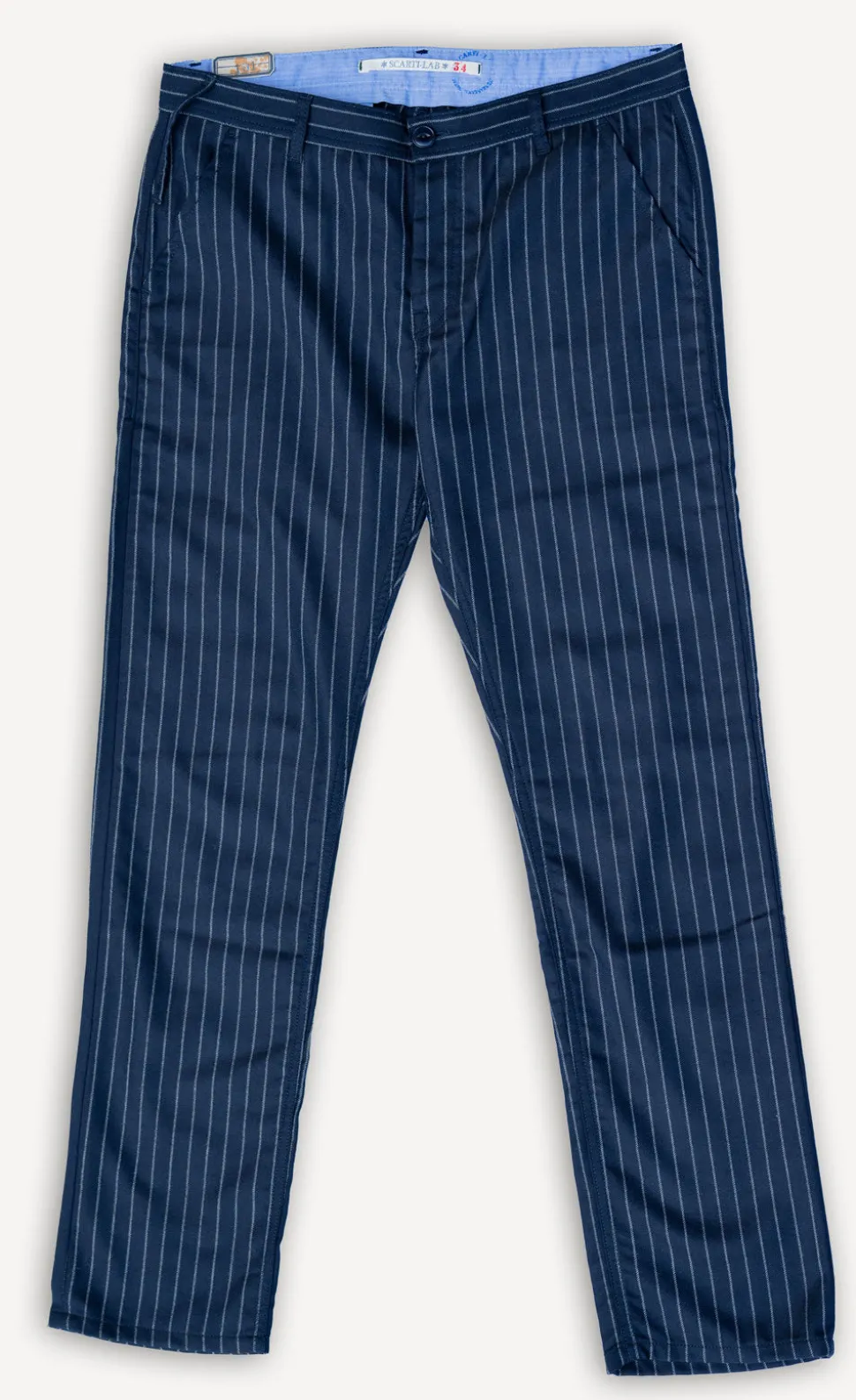 Wool Pants 101 Blue Striped
